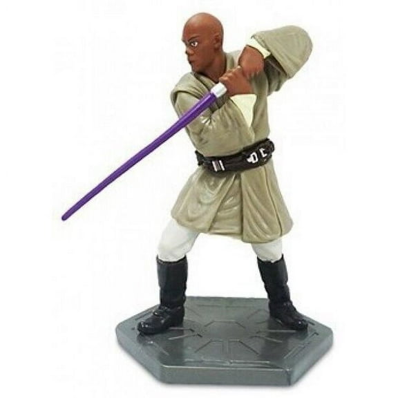 Star Wars Jedi vs Sith Mace Windu Cake Topper Pvc Figure 3 Figurine NEW GIFT