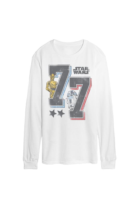 - Jersey - Men's Long Sleeve Graphic T-Shirt