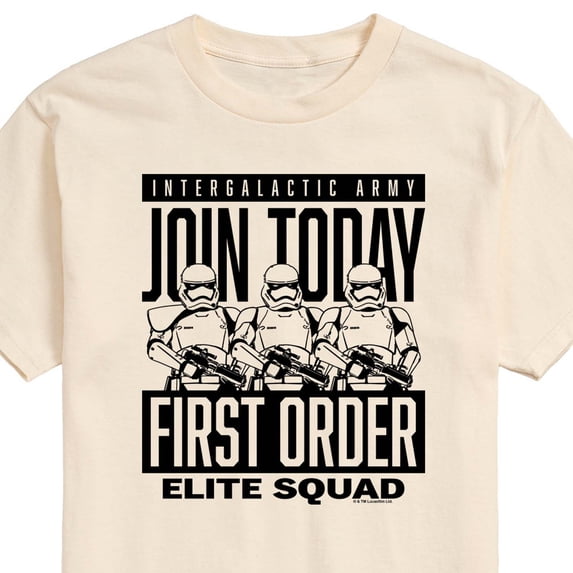 Star Wars - Join First Order - Men's Short Sleeve Graphic T-Shirt