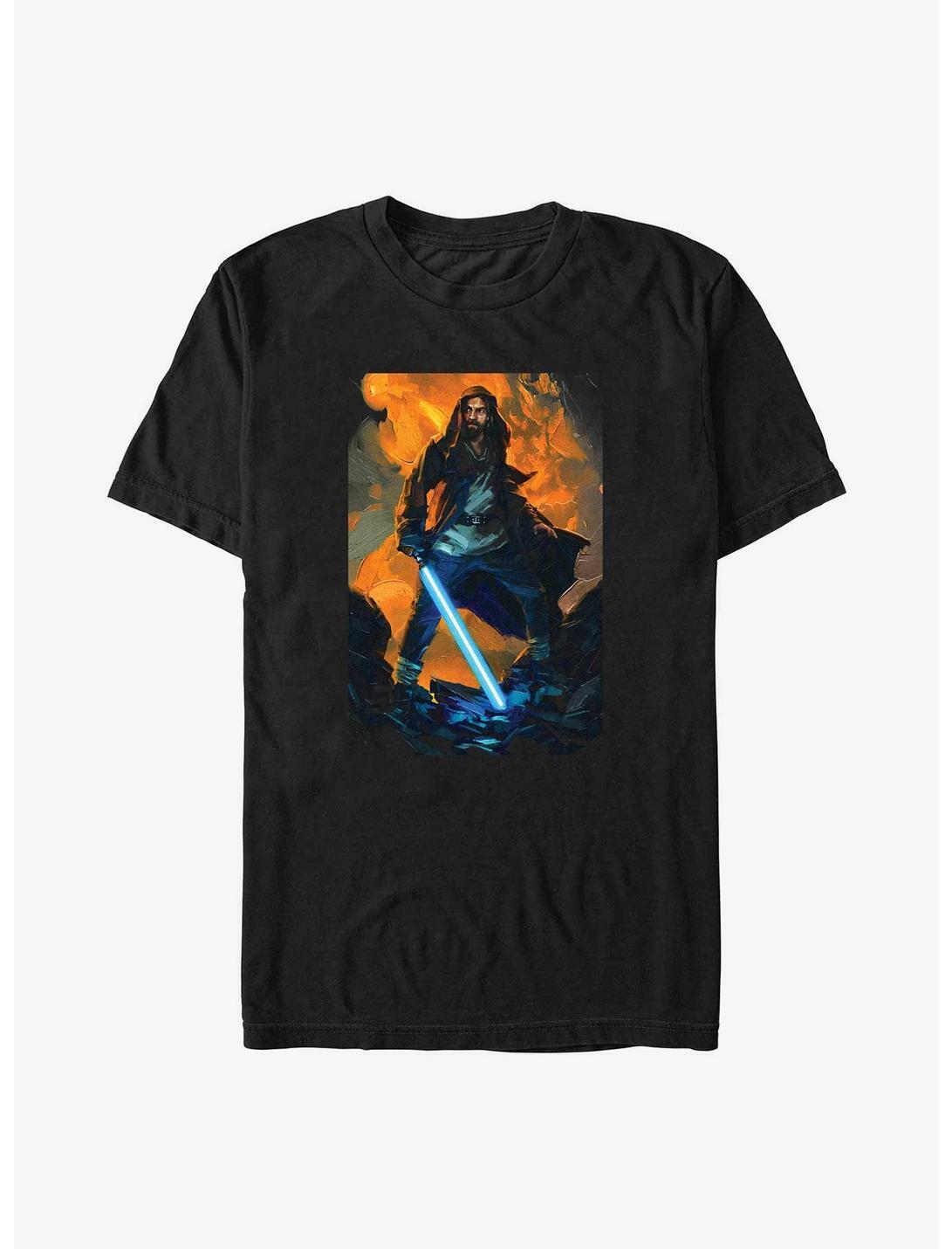 Star Wars Kenobi Paint Big & Tall TShirt NEW!! SALE