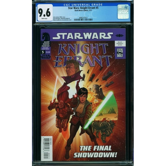 Star Wars: Knight Errant #5 - CGC 9.6 Comic Book