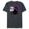 thumbnail image 1 of Star Wars Kylo Ren Dark Side Villains Japanese - Short Sleeve Blended T-Shirt for Adults - Customized-Navy Heather, 1 of 5