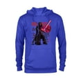 thumbnail image 1 of Star Wars Kylo Ren Japanese - Pullover Hoodie for Adults - Customized-Royal Heather, 1 of 5