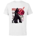 thumbnail image 1 of Star Wars Kylo Ren Japanese - Short Sleeve Cotton T-Shirt for Adults - Customized-White, 1 of 5