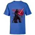 thumbnail image 1 of Star Wars Kylo Ren Japanese - Short Sleeve T-Shirt for Kids - Customized-Royal, 1 of 5