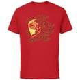 thumbnail image 1 of Star Wars Kylo Ren Red Clouds - Short Sleeve Cotton T-Shirt for Adults - Customized-Red, 1 of 5