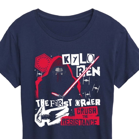 Star Wars - Kylo Ren Zine - Women's Short Sleeve Graphic T-Shirt