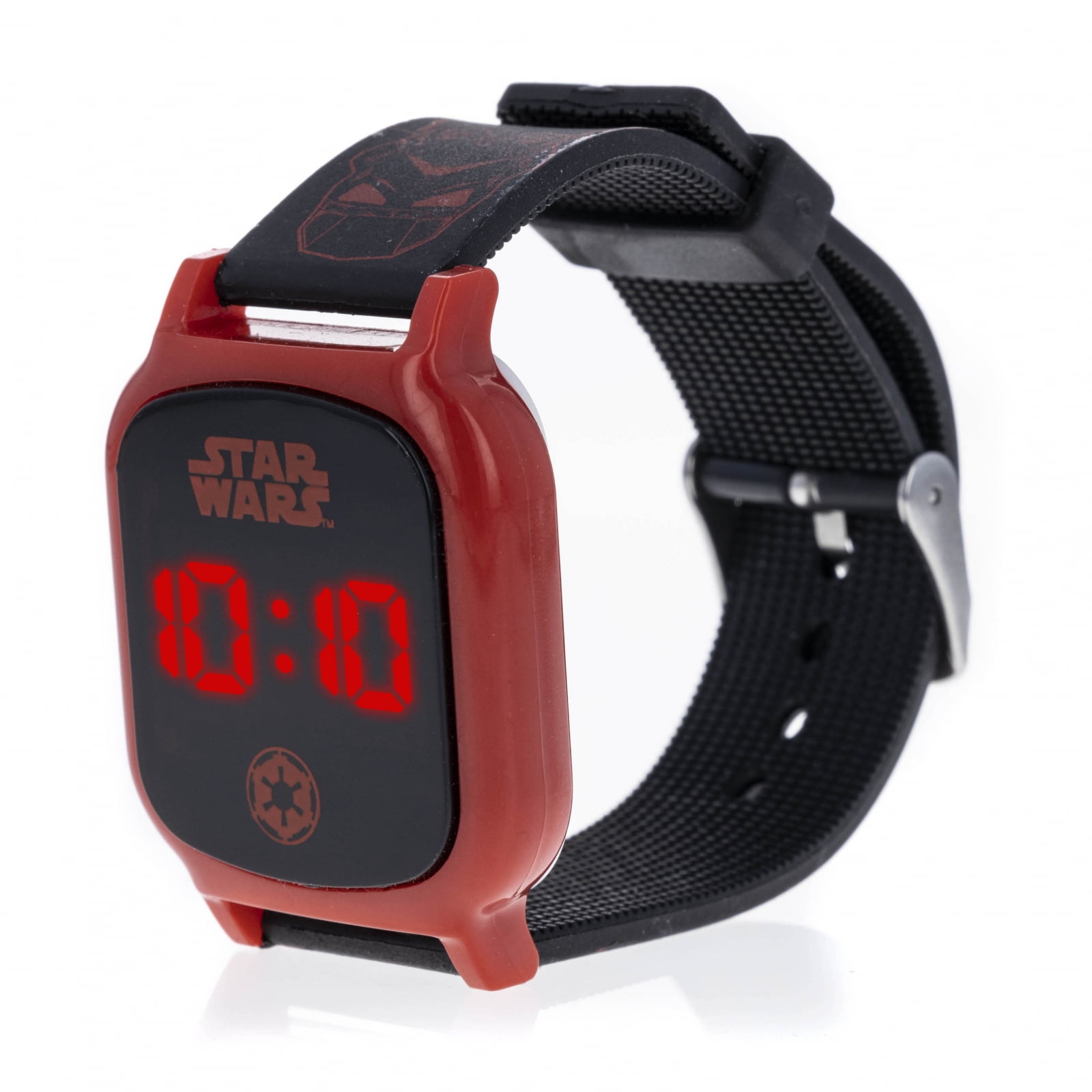 Star Wars LED Display Digital Touch Screen Watch for Kids - Black Star Wars LED Display Digital Touch Screen Watch for Kids - Black