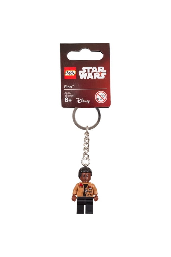 Star Wars LEGO Finn Toy Mini Figure Keychain 853602