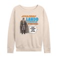 thumbnail image 1 of Star Wars - Lando Action Figure - Women's French Terry Pullover Sweatshirt, 1 of 4