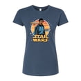 thumbnail image 1 of Star Wars - Lando Circle - Juniors Fitted Tee, 1 of 4