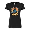 thumbnail image 1 of Star Wars - Lando Circle - Juniors Fitted Tee, 1 of 4