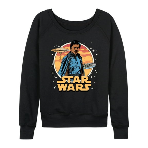 Star Wars - Lando Circle - Women's French Terry Pullover Long Sleeve Shirt