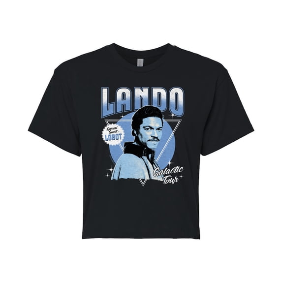 Star Wars - Lando Concert Tee - Juniors Cropped Graphic T-Shirt