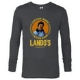 thumbnail image 1 of Star Wars Lando’s Cloud City Custom Made Tailor Shop Funny - Long Sleeve T-Shirt for Men - Customized-Charcoal Heather, 1 of 5