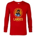 thumbnail image 1 of Star Wars Lando’s Cloud City Custom Made Tailor Shop Funny - Long Sleeve T-Shirt for Men - Customized-New Red, 1 of 5