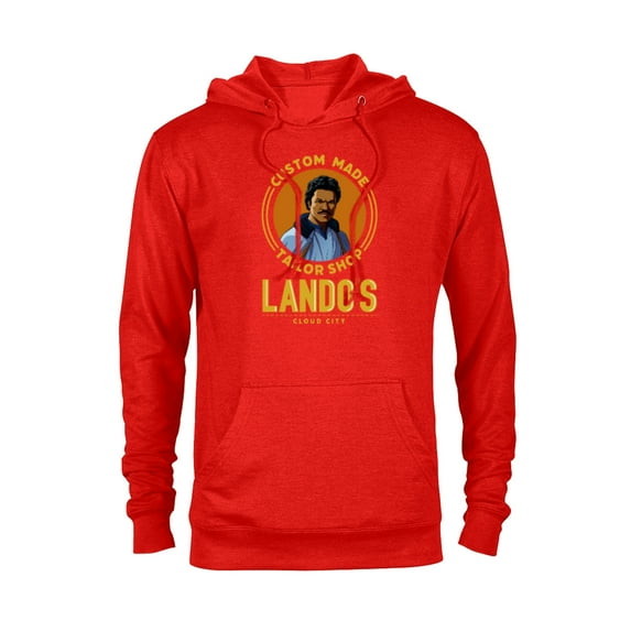 Star Wars Lando’s Cloud City Custom Made Tailor Shop Funny - Pullover Hoodie for Adults - Customized-Red