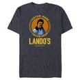 thumbnail image 1 of Star Wars Lando’s Cloud City Custom Made Tailor Shop Funny - Short Sleeve Blended T-Shirt for Adults - Customized-Navy Heather, 1 of 5