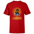 thumbnail image 1 of Star Wars Lando’s Cloud City Custom Made Tailor Shop Funny - Short Sleeve T-Shirt for Kids - Customized-Red, 1 of 5