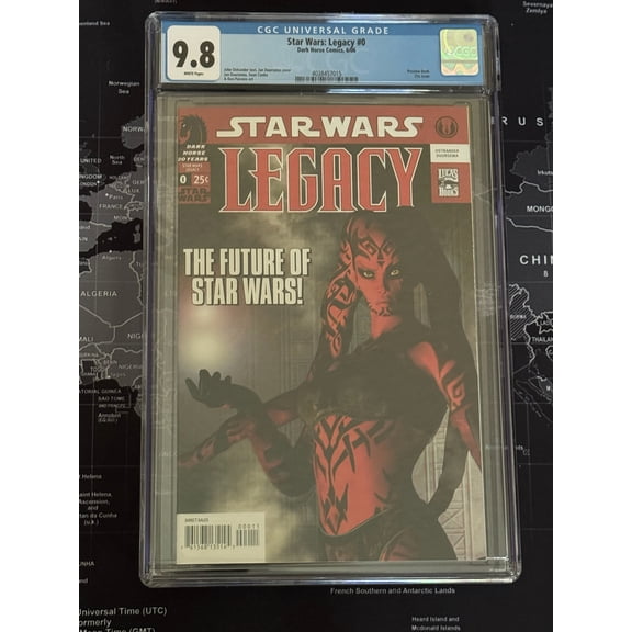 Star Wars: Legacy #0 - CGC 9.8 Comic Book
