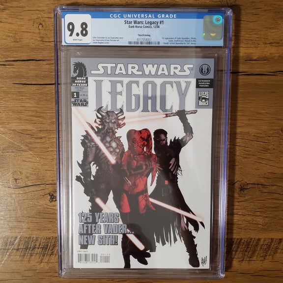 Star Wars: Legacy #1 - CGC 9.8 Comic Book