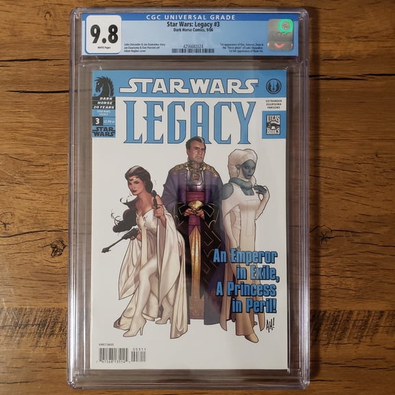 Star Wars: Legacy #3 - CGC 9.8 Comic Book