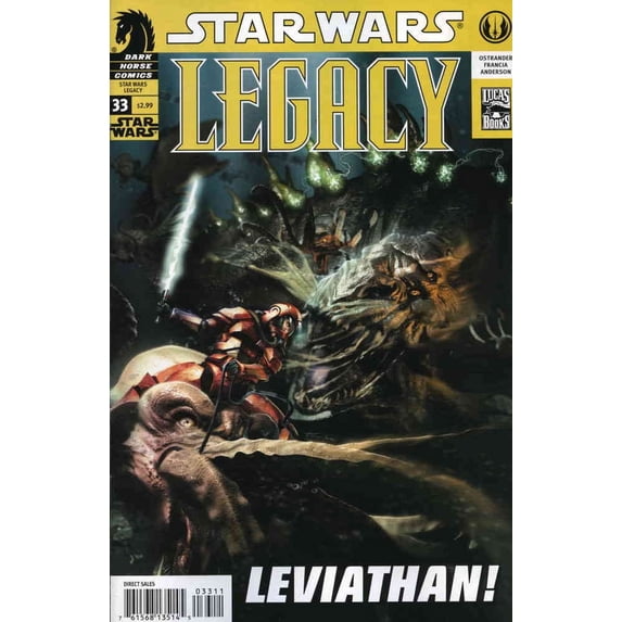 Star Wars: Legacy #33 VF ; Dark Horse Comic Book