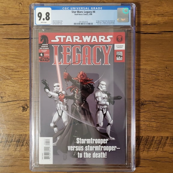 Star Wars: Legacy #4 - CGC 9.8 Comic Book