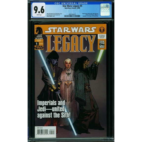 Star Wars: Legacy #5 - CGC 9.6 Comic Book