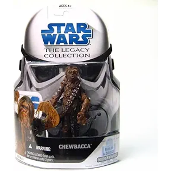 Star Wars Legacy Collection 2008 Droid Factory Chewbacca Action Figure