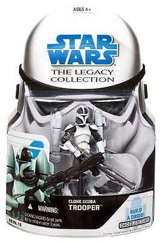 Star Wars Legacy Collection 2008 Droid Factory Clone SCUBA Trooper  display picture 1