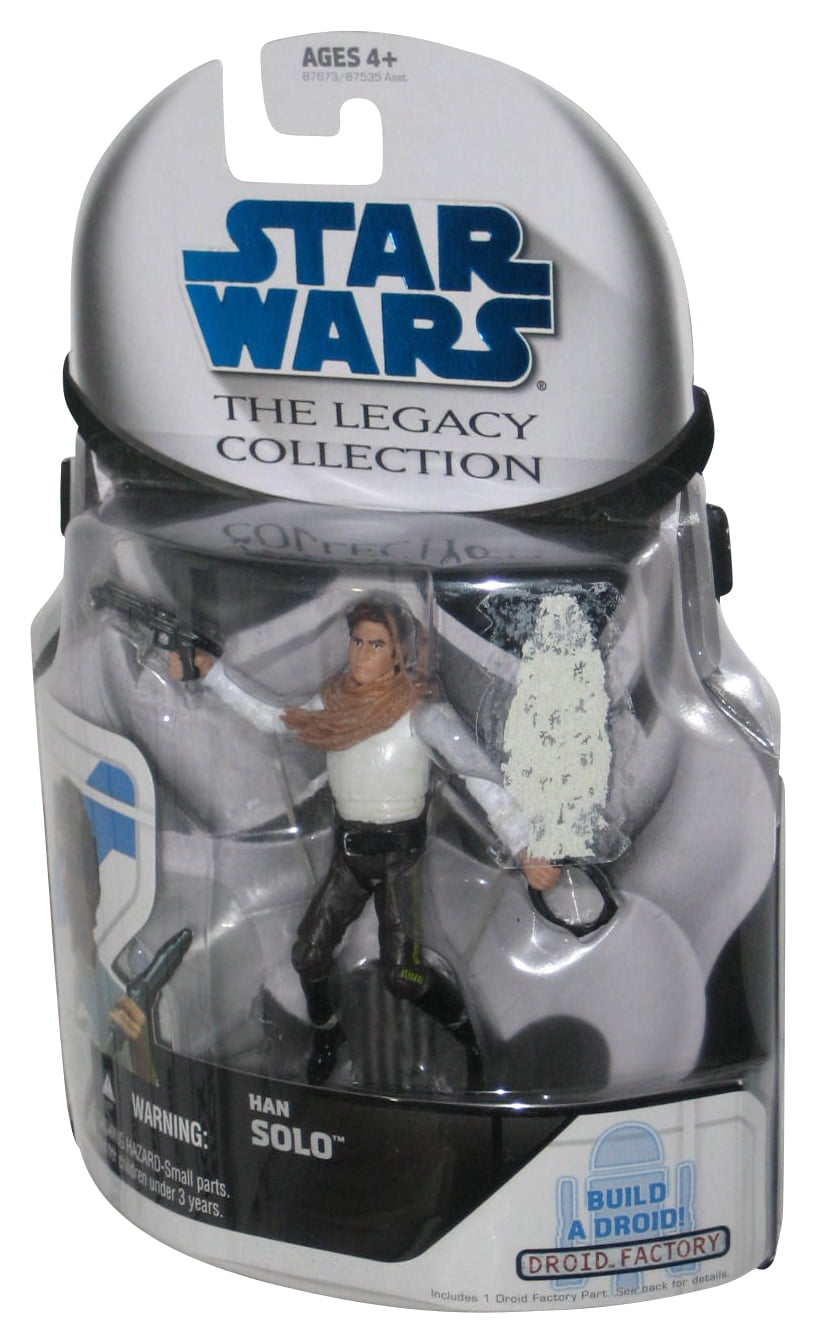 Star Wars Legacy Collection (2008) Han Solo BuildADroid Action Figure