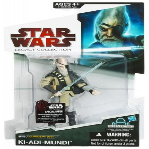 Star Wars Legacy Collection 3.75" Ki-Adi-Mundi Figure