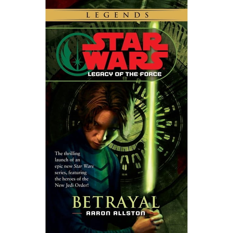 Published cover of Legacy of the Force: Betrayal, the opening novel of the Corellian conflict.