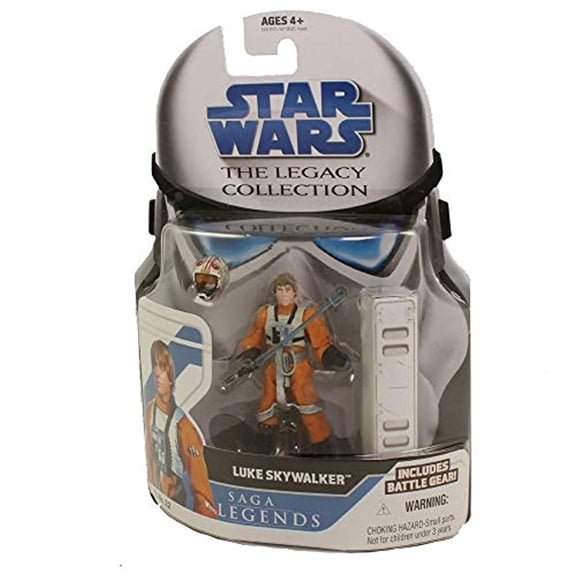 Star Wars 2008 Legacy Collection Saga Legends Action Figure SL No 22 Luke Skywalker XWing Pilot
