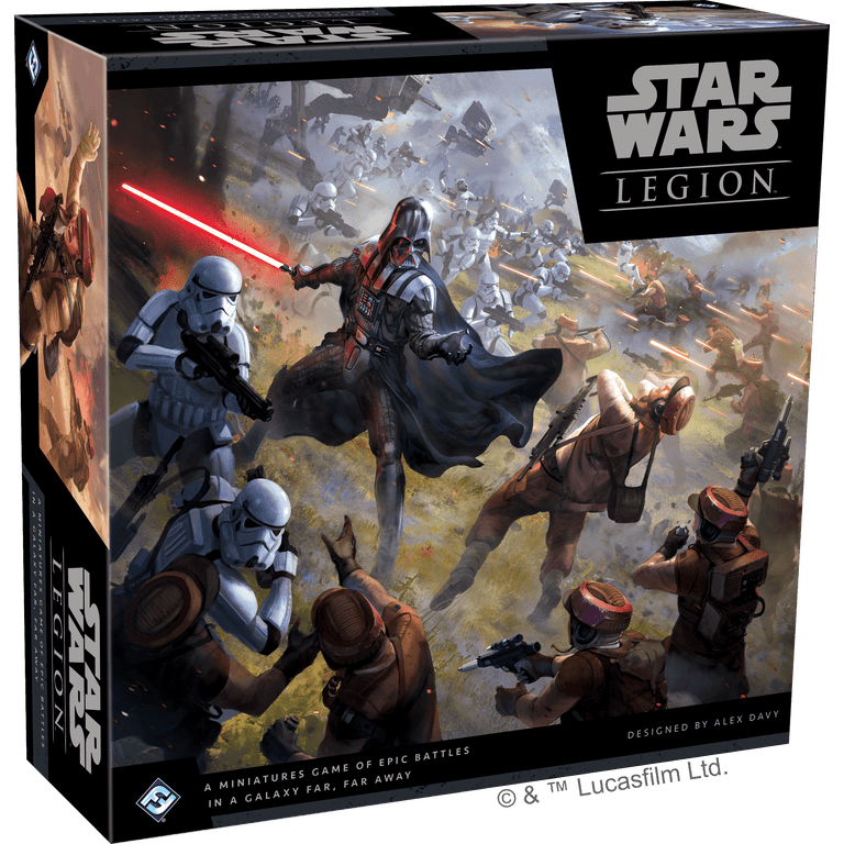 Asmodee Star Wars Legion Miniatures Game: Core Set for Ages 14 and