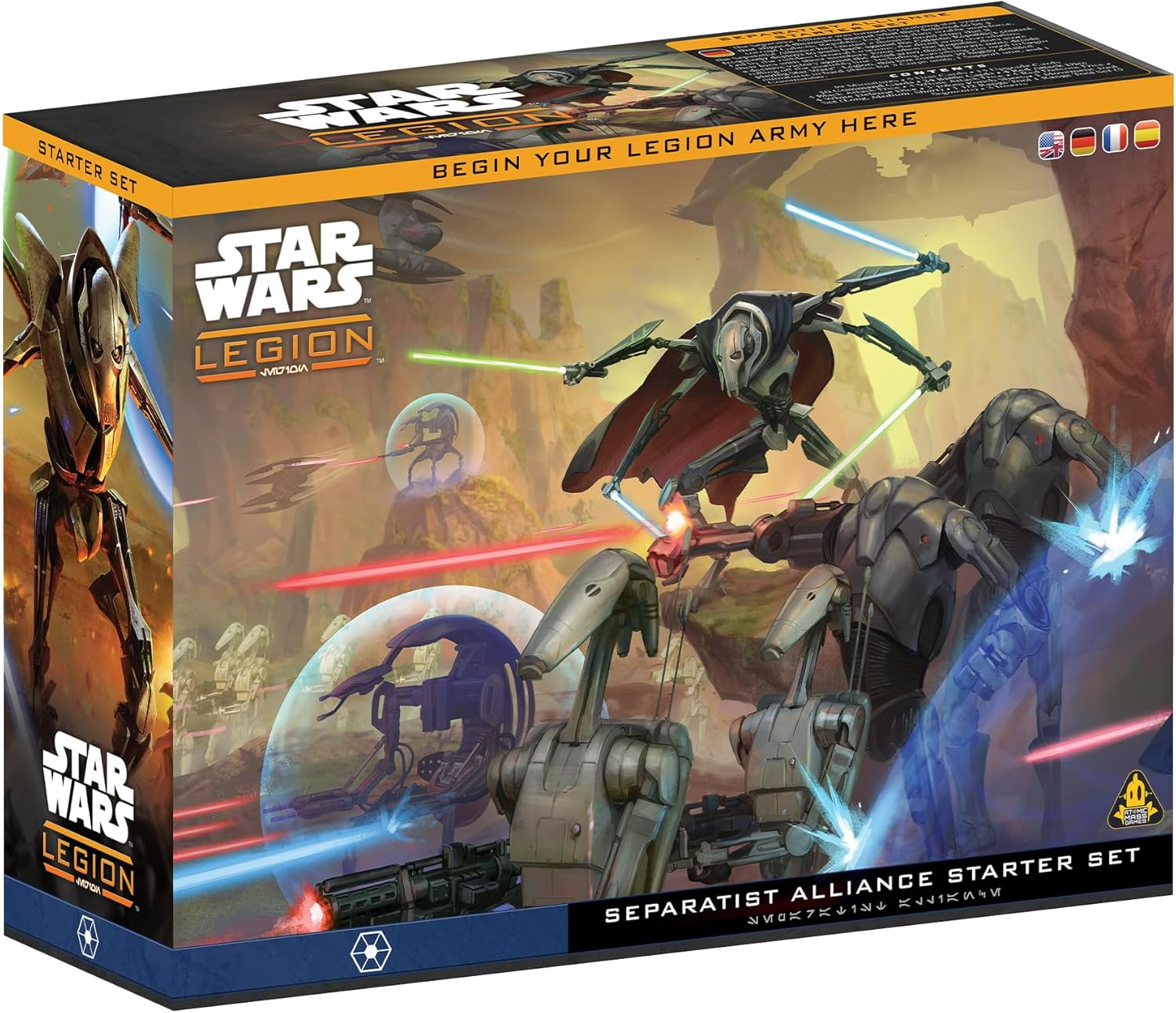 配信者スタートセット Star Wars Legion: Separatist Alliance Starter Set - Walmart.com