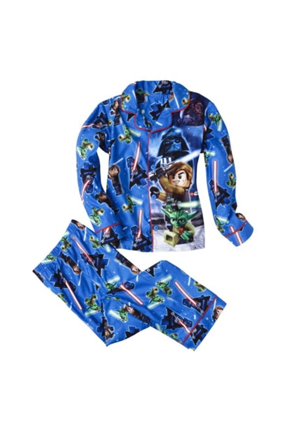 Lego Boys 2pc Coat Pajamas 4