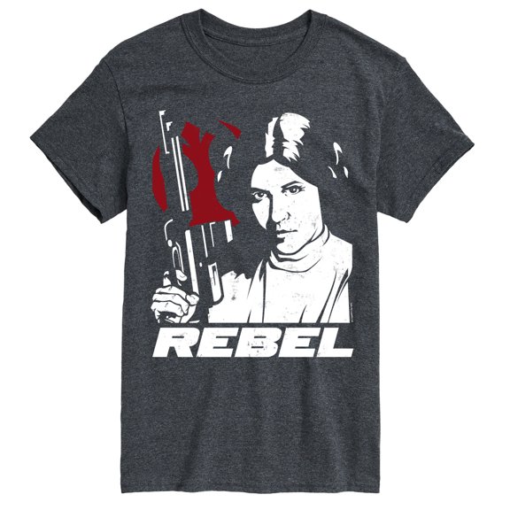 Star Wars - Leia Rebel Portrait - Men's Short Sleeve Graphic T-Shirt
