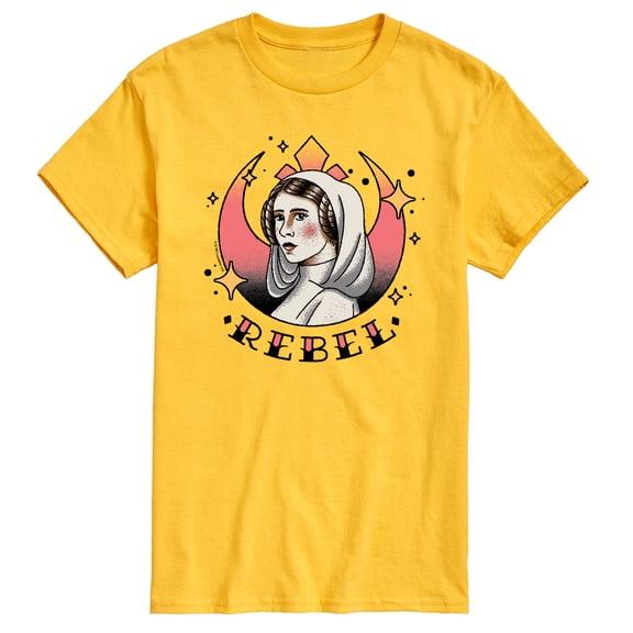 Star Wars - Leia Tattoo - Men's Short Sleeve Graphic T-Shirt