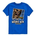 thumbnail image 1 of Star Wars - Let The Wookie Win - Toddler And Youth Short Sleeve Tee, 1 of 5