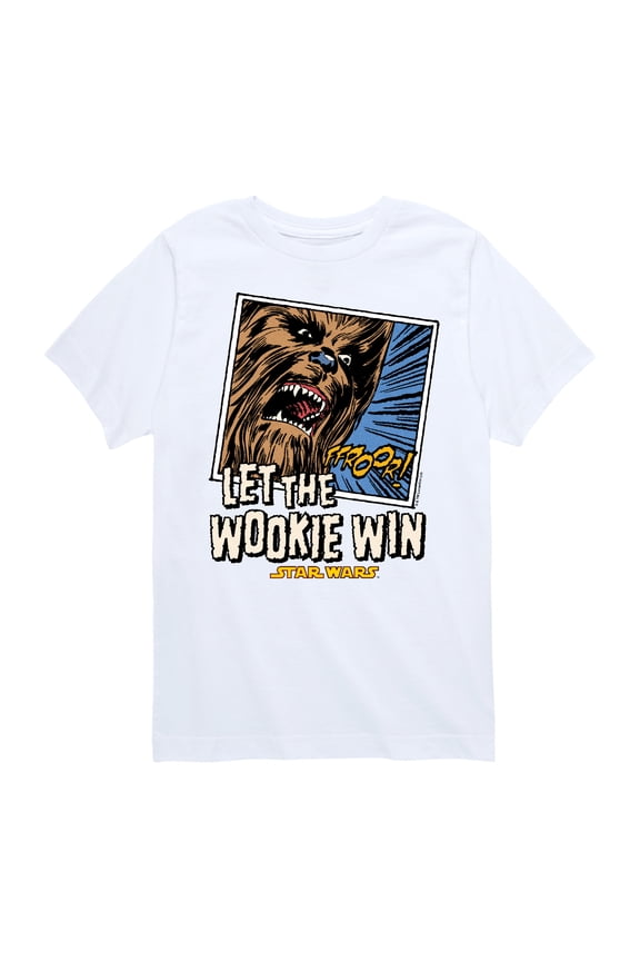 - Let The Wookie Win - Toddler And Youth Short Sleeve Tee