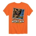 thumbnail image 1 of Star Wars - Let The Wookie Win - Toddler And Youth Short Sleeve Tee, 1 of 5