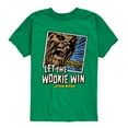 thumbnail image 1 of Star Wars - Let The Wookie Win - Toddler And Youth Short Sleeve Tee, 1 of 5