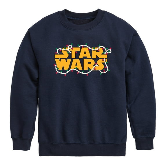 Star Wars - Life Day Lights - Youth Crew Fleece Sweatshirt