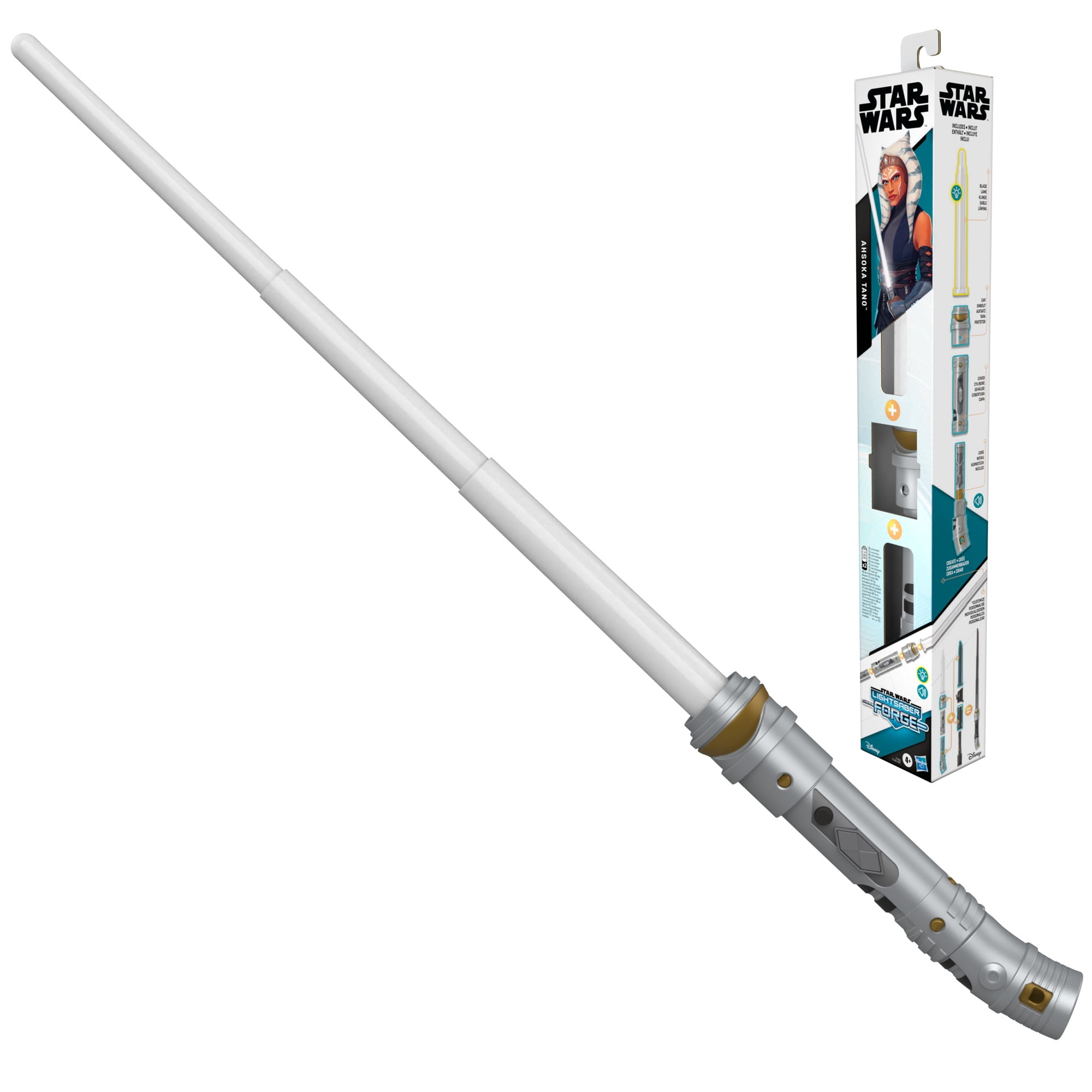 Star Wars: Lightsaber Forge Ahsoka Tano Kids Toy Action Figure Accessory for Boys and Girls Ages 4+