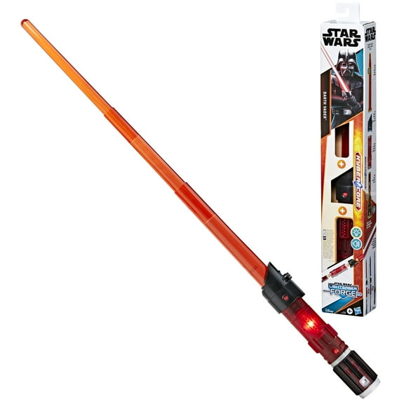 Star Wars Lightsaber Forge Kyber Core Darth Vader, Red Customizable Electronic Lightsaber