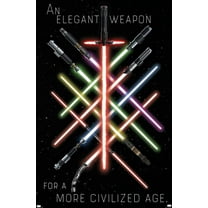 Star Wars - Lightsaber Group Wall Poster, 14.725" x 22.375"