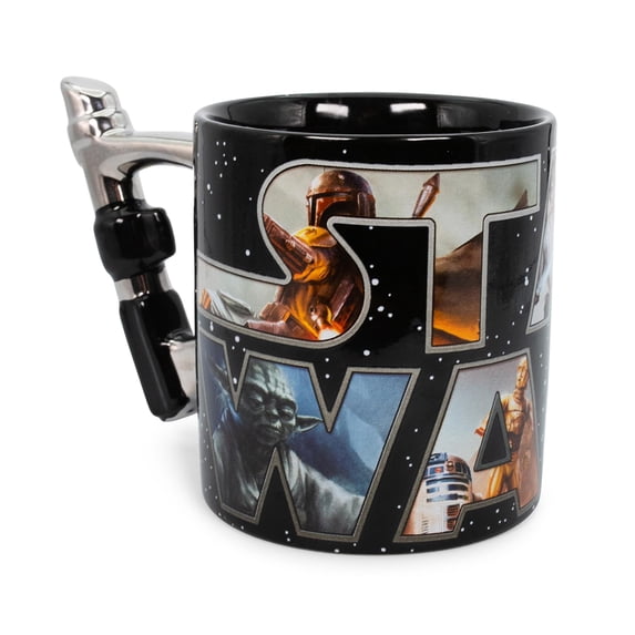 Star Wars Lightsaber Handle Ceramic Mug | Holds 20 Ounces