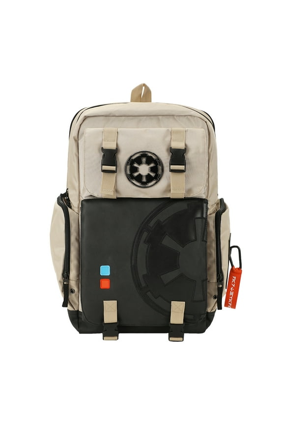 Star Wars Lightsaber-Themed White Built-Up Backpack